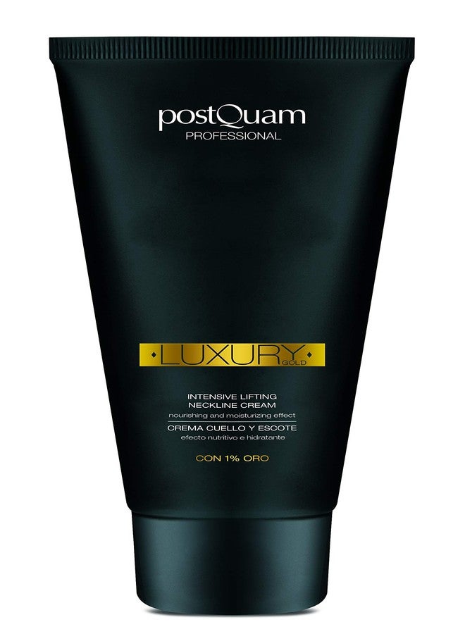 POSTQUAM Professional Luxury Gold Neck And Neckline Cream 150ml – Produce A Cell Renovation And Tensor Effect - Hyaluronic Acid - Image 1